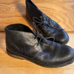 UGG Australia Leighton 10.5 chukka ankle boots soft leather grunge tie up 3275